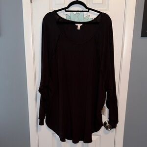 Knit Ruffle Tunic